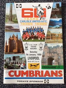 Match programme